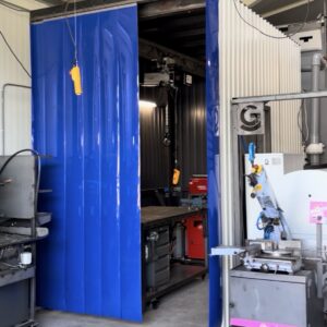 Las / slijpruimte + 500kg takel en afzuiging